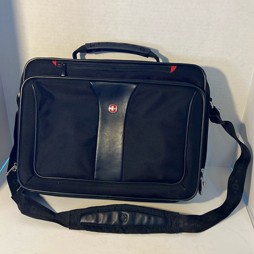 Wenger Swiss Army Black Laptop Bag